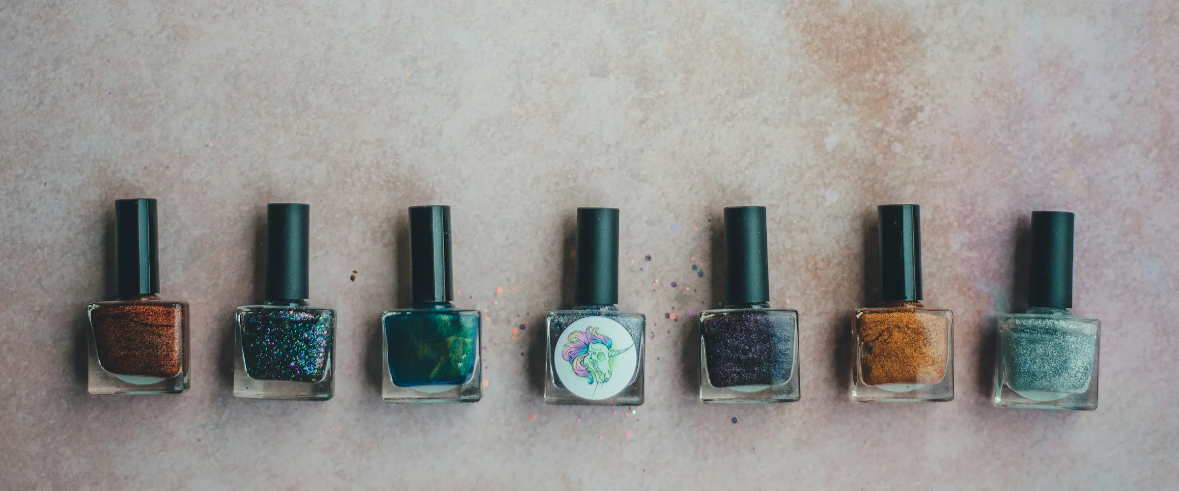 The Lacquer Lounge polish wall